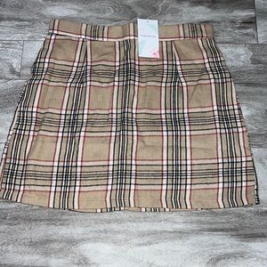 MakeMeChic Mini High-Waisted Skirt